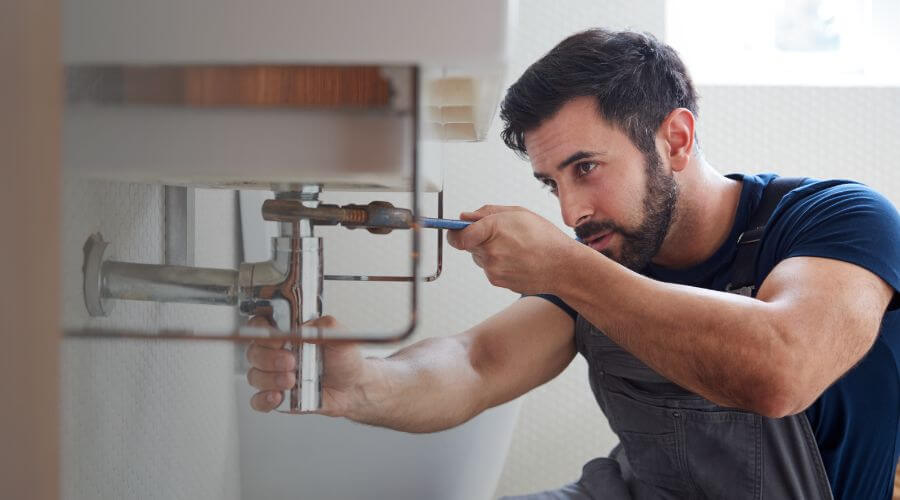 Local sewer line repair in Punta Santiago, PR